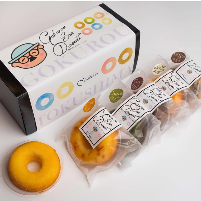 ごくろうさんドーナツ6個入り | patisseriemizuho online shop