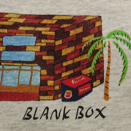 “BLANK BOX by ogawa yohei” T-shirt