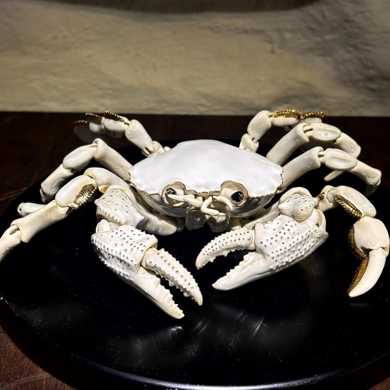 岡村悠紀「 陶 自在平爪蟹（白）」 | Maruhi.STORE