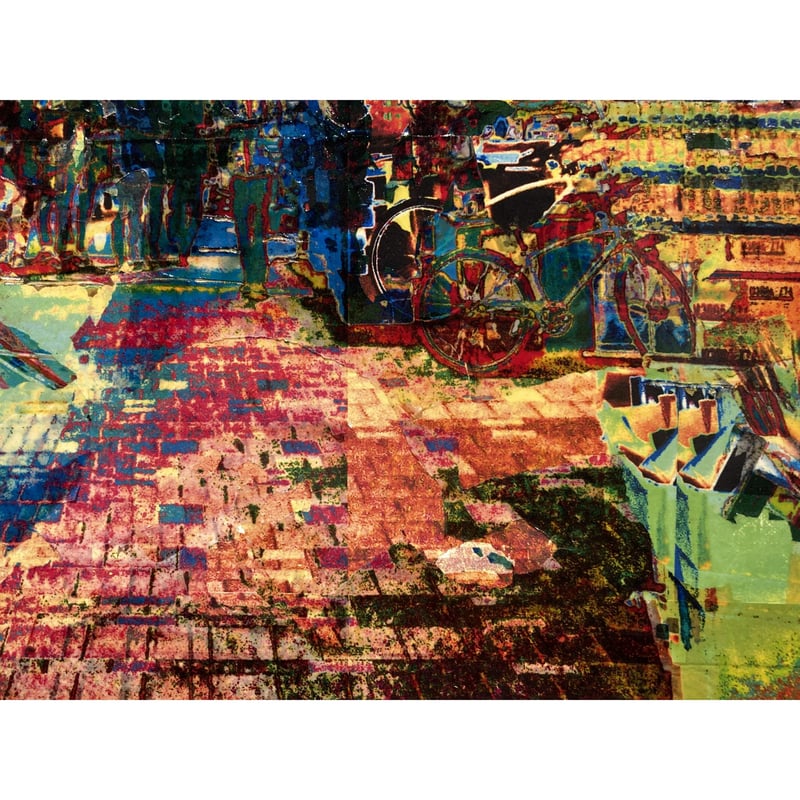 異世界の油絵【黄泉川】1点物の原画/作者サイン入り◆サムホールサイズ 錦秋のハーモニー I 】油絵原画 一点物 SMサイズ 豪華プレゼント