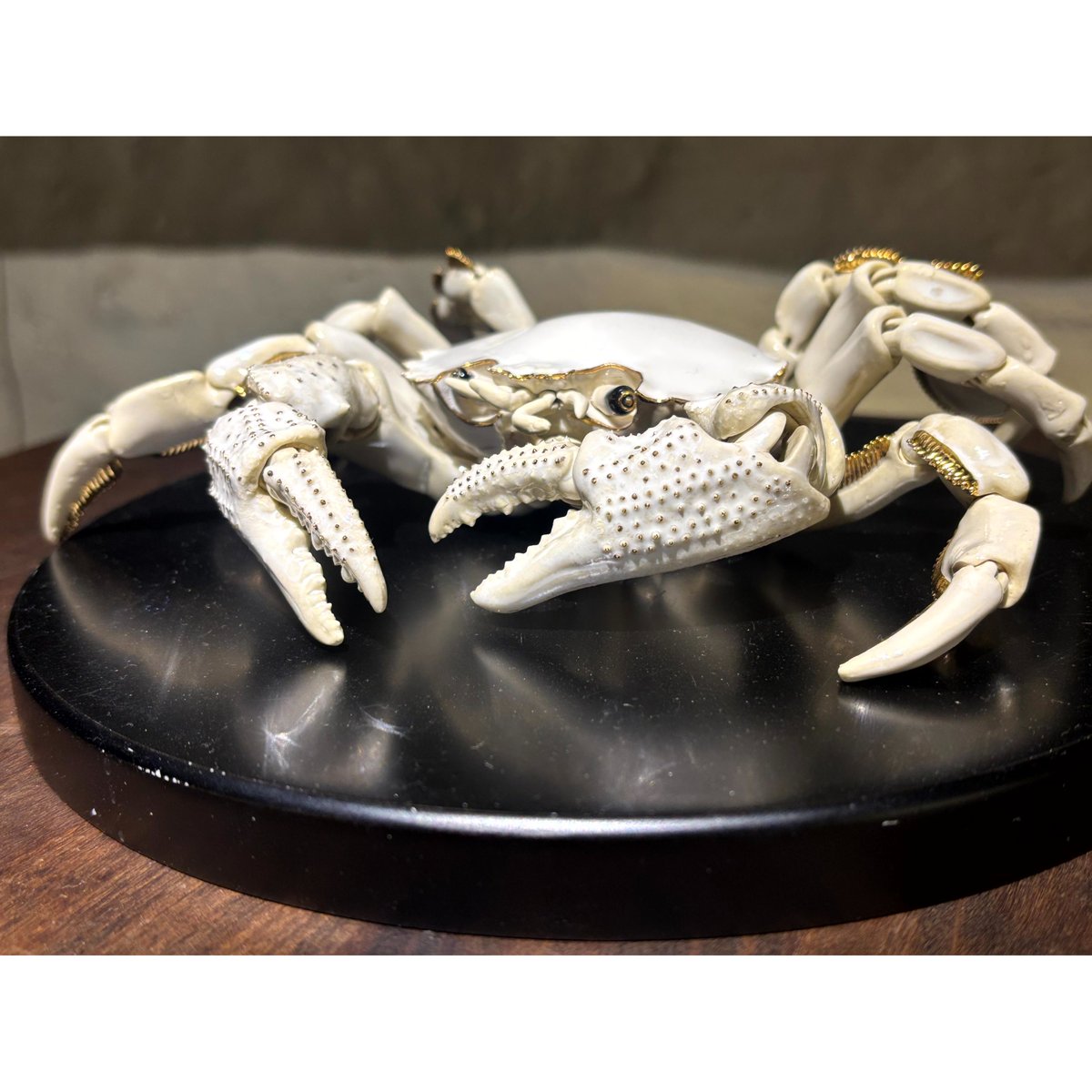 岡村悠紀「 陶 自在平爪蟹（白）」 | Maruhi.STORE