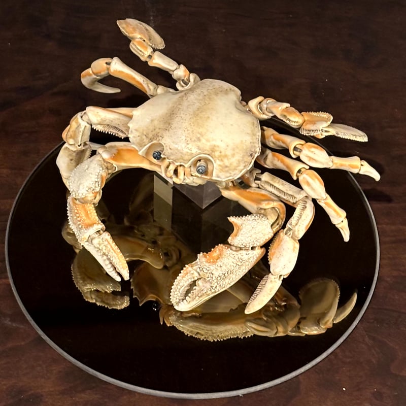 岡村悠紀「 陶 自在灰被平爪蟹 」 | Maruhi.STORE