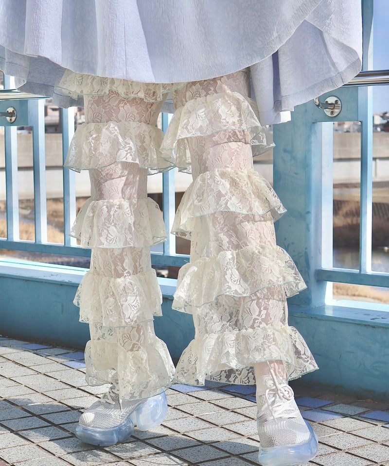 lace frill frill pants | Heroine mysélf