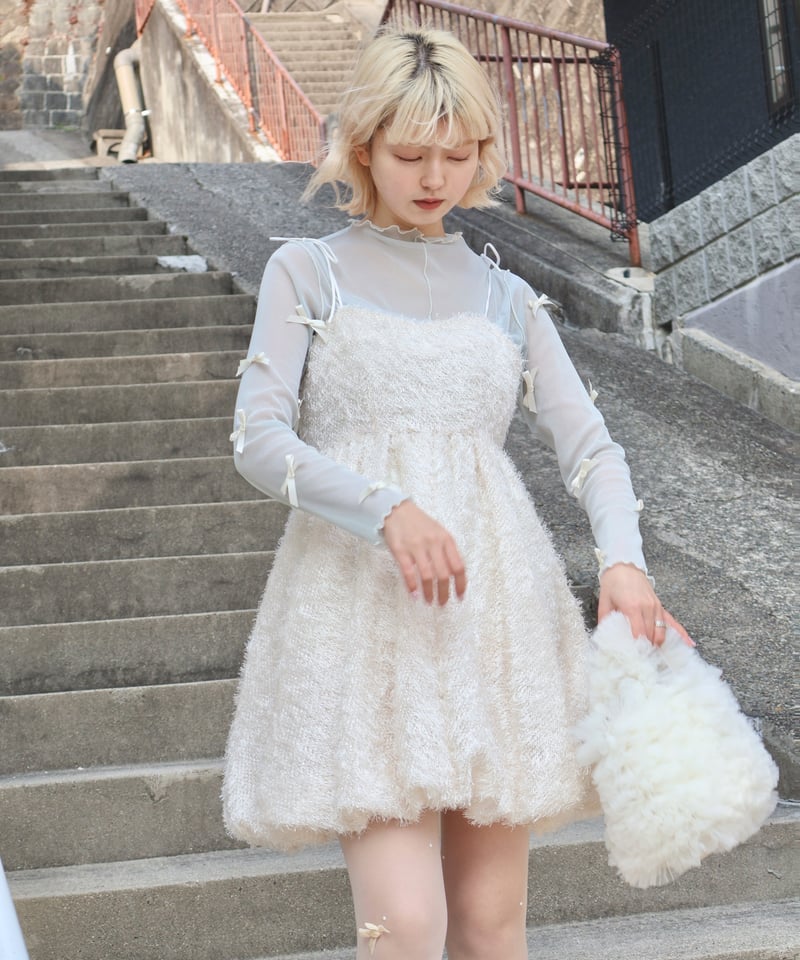 完売品　JOIEVE balloon blossom ワンピース balloon cami onepiece | Heroine mysélf