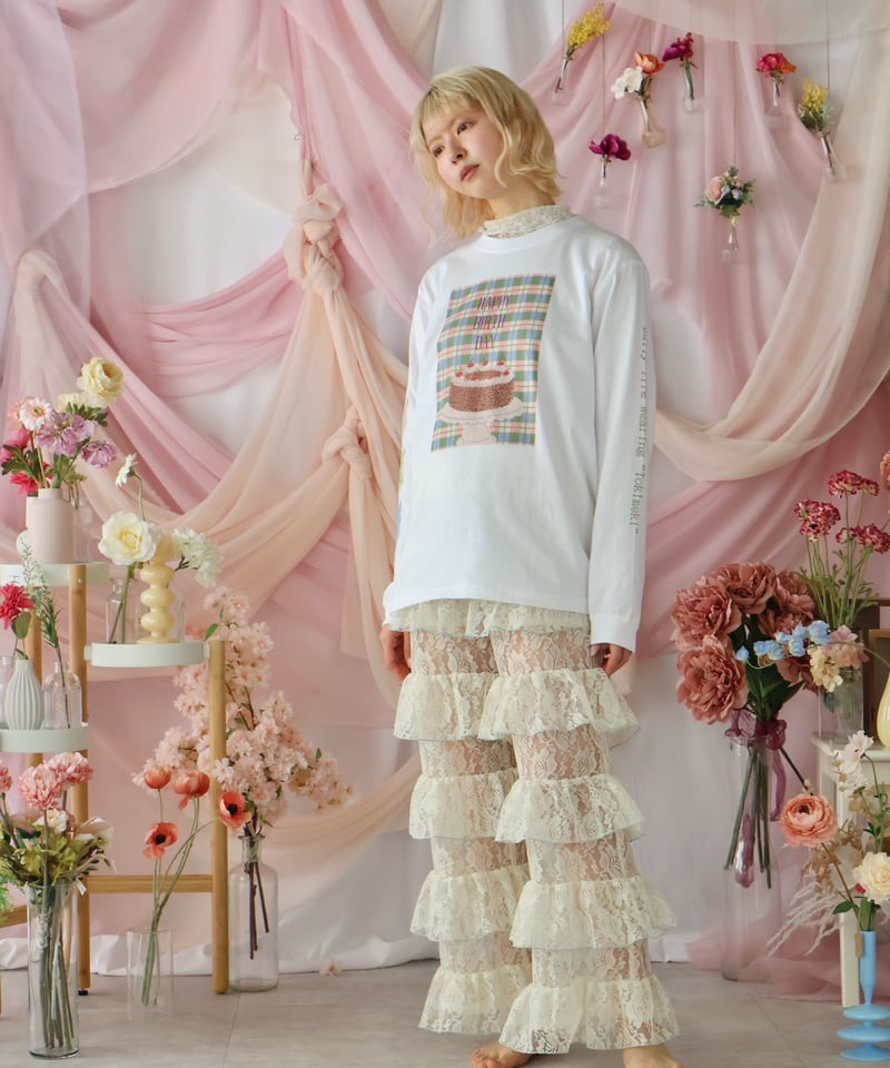 lace frill frill pants | Heroine mysélf