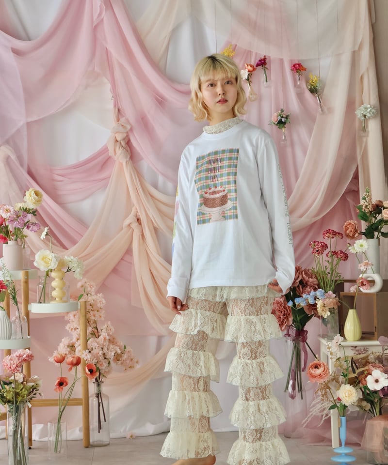 lace frill frill pants | Heroine mysélf