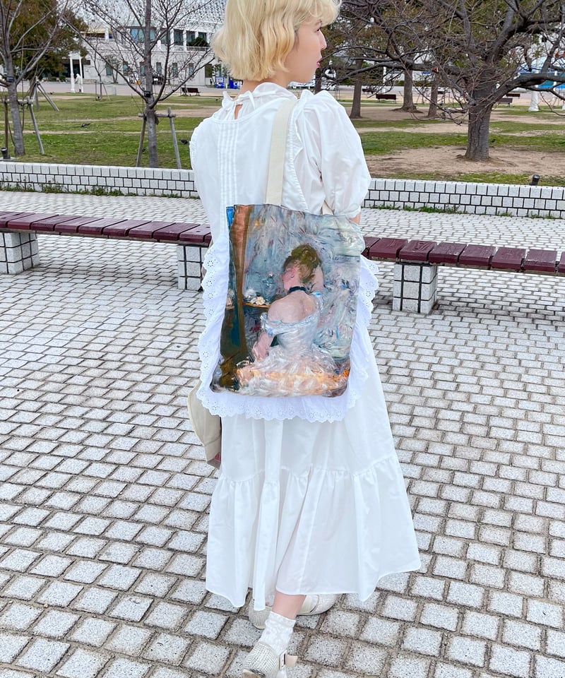 名画のフリルトートバッグ | Heroine mysélf