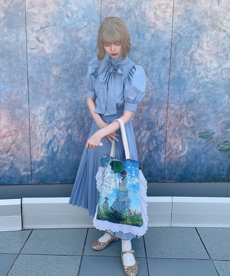 名画のフリルトートバッグ | Heroine mysélf