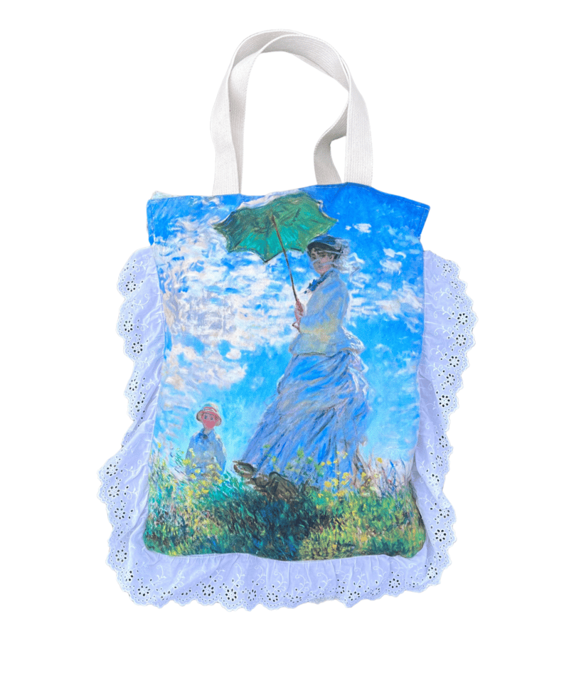 名画のフリルトートバッグ | Heroine mysélf