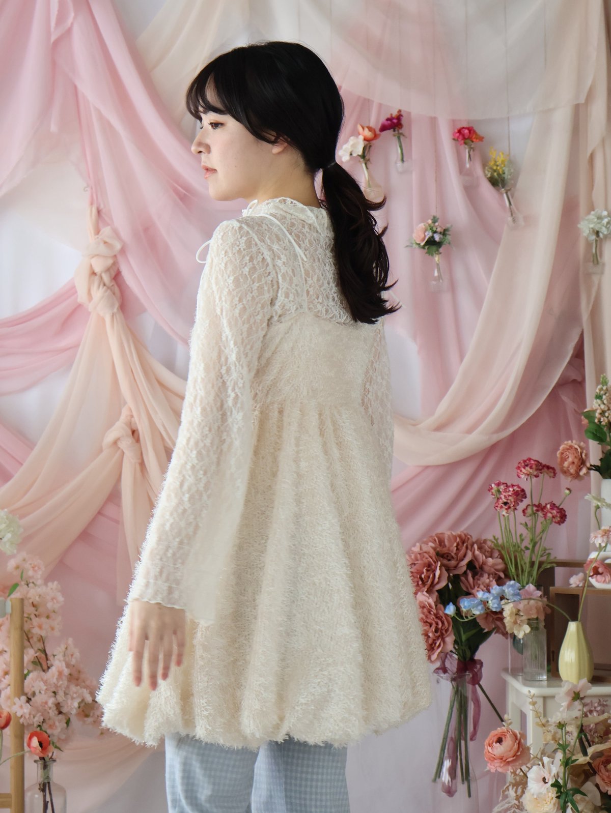 BALLOON CAMI ONE-PIECE 限定価格4/7まで！ Balloon cami one-piece (White)