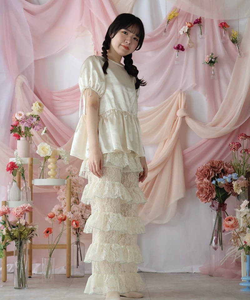 lace frill frill pants | Heroine mysélf