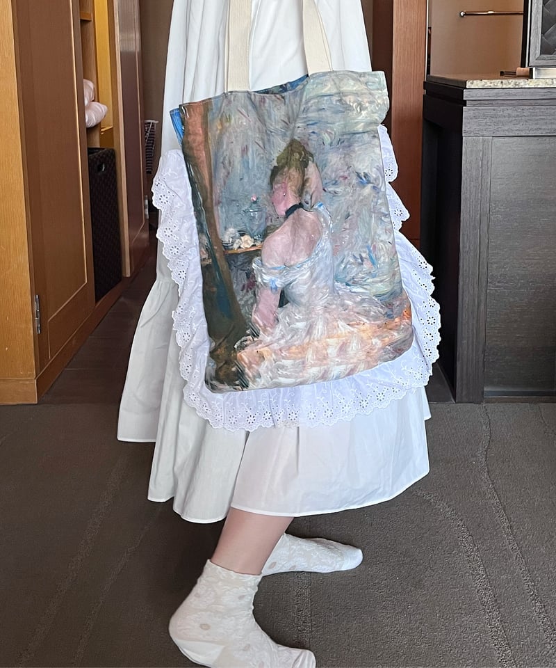 名画のフリルトートバッグ | Heroine mysélf