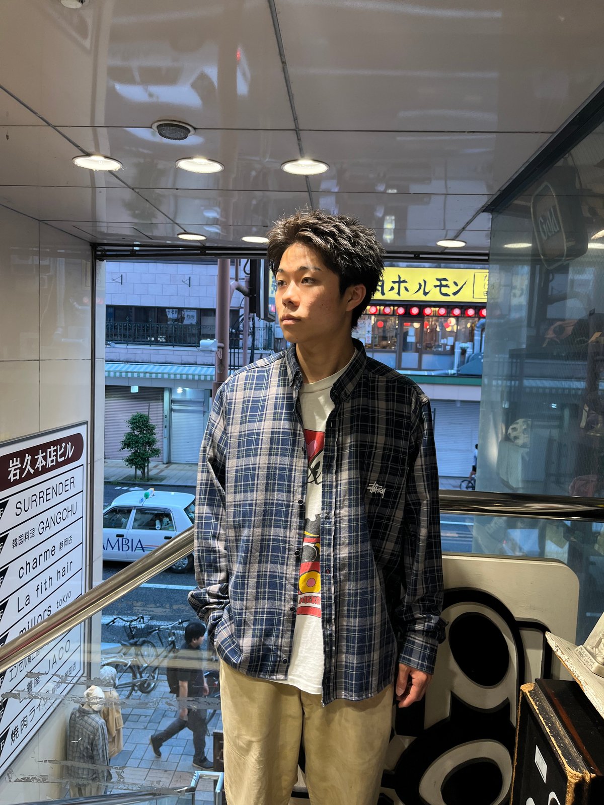 stussy】チェックシャツ | 古着屋JACO