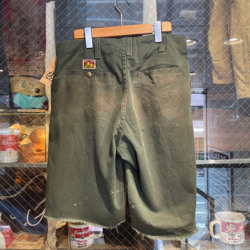 90's BEN DAVIS CUT OFF SHORT PANT | 古着屋JACO