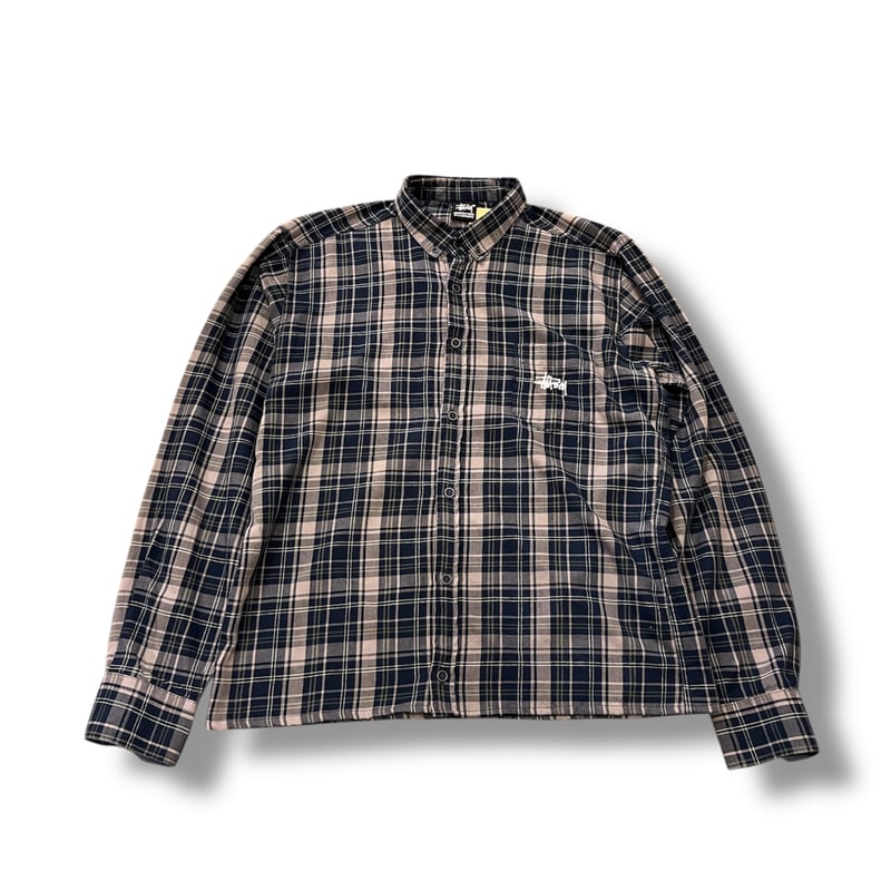 stussy】チェックシャツ | 古着屋JACO