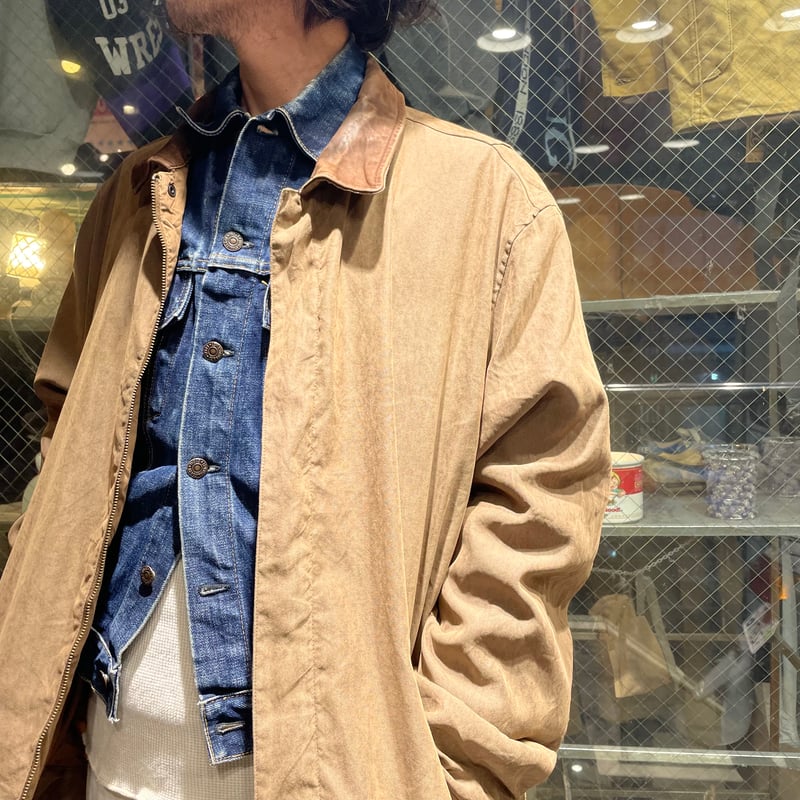 NAUTICA 襟レザー ジャケット | 古着屋JACO