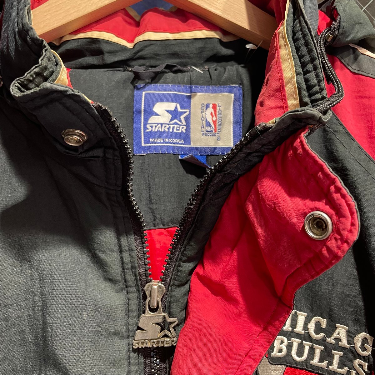 90s STARTER Nylon Jacket(CHICAGO BULLS) | 古着屋JACO