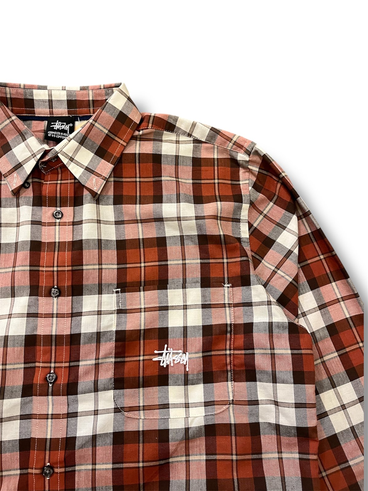 stussy】チェックシャツ | 古着屋JACO