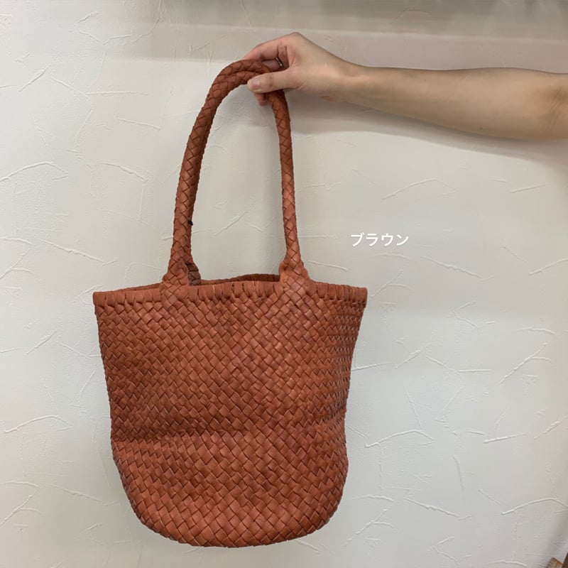 KYUCA レザーメッシュトートバッグ | Eureka Store