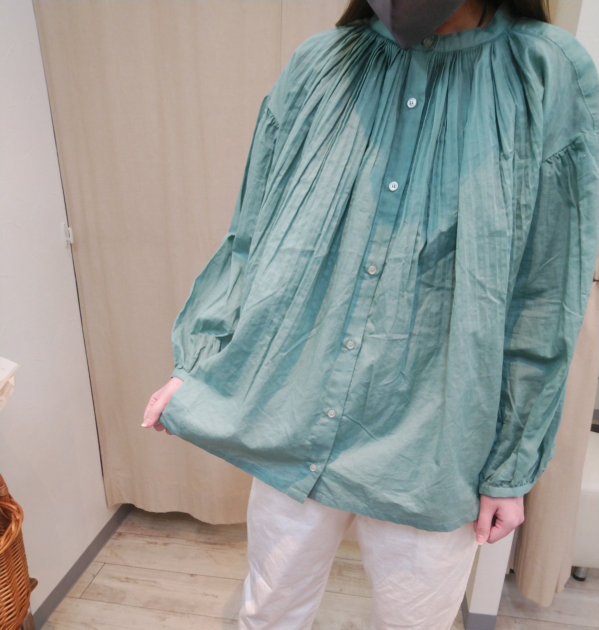 ichi ボリュームタックオーバーシャツ | Eureka Store