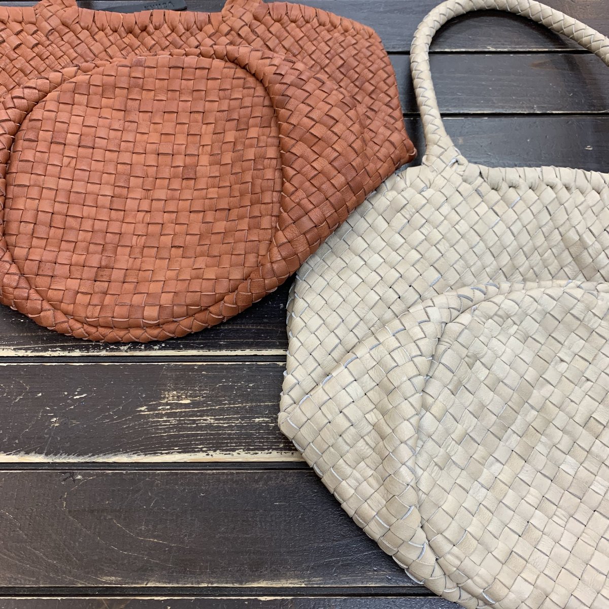 kyuca 牛革　レザーメッシュ　トートバッグ KYUCA レザーメッシュトートバッグ | Eureka Store