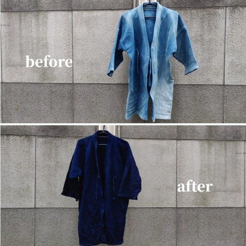 Re:color 剣道 藍道 道着片方分 | 戸谷染料商店