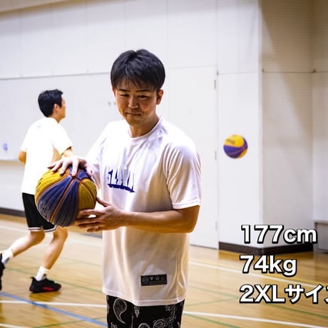 bb.624オリジナル　SLAM BALL Tシャツ　ホワイト
