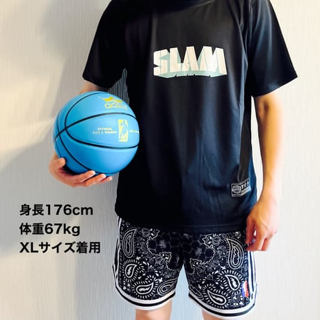 bb.624オリジナル　SLAM BALL Tシャツ　ブラック