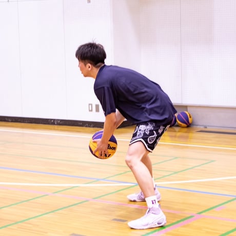 【当店限定】ペイズリー　バスケットボールパンツ　ネイビー