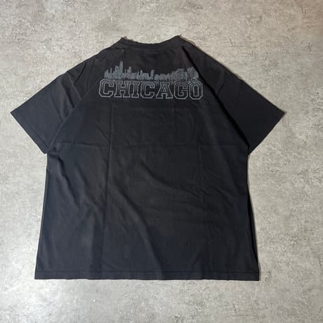 00s シカゴブルズ　フェード　Tシャツ