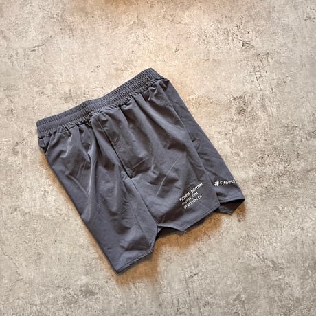 original short nylon stretch shorts