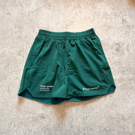 original short nylon stretch shorts
