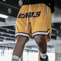 【当店限定】オリジナル　バスパン　ハーフパンツ　ストリートイエロー