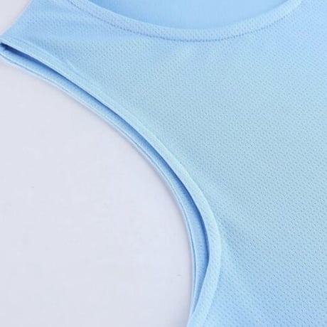 【当店限定】バスケットボール　オリジナル　タンクトップ　水色