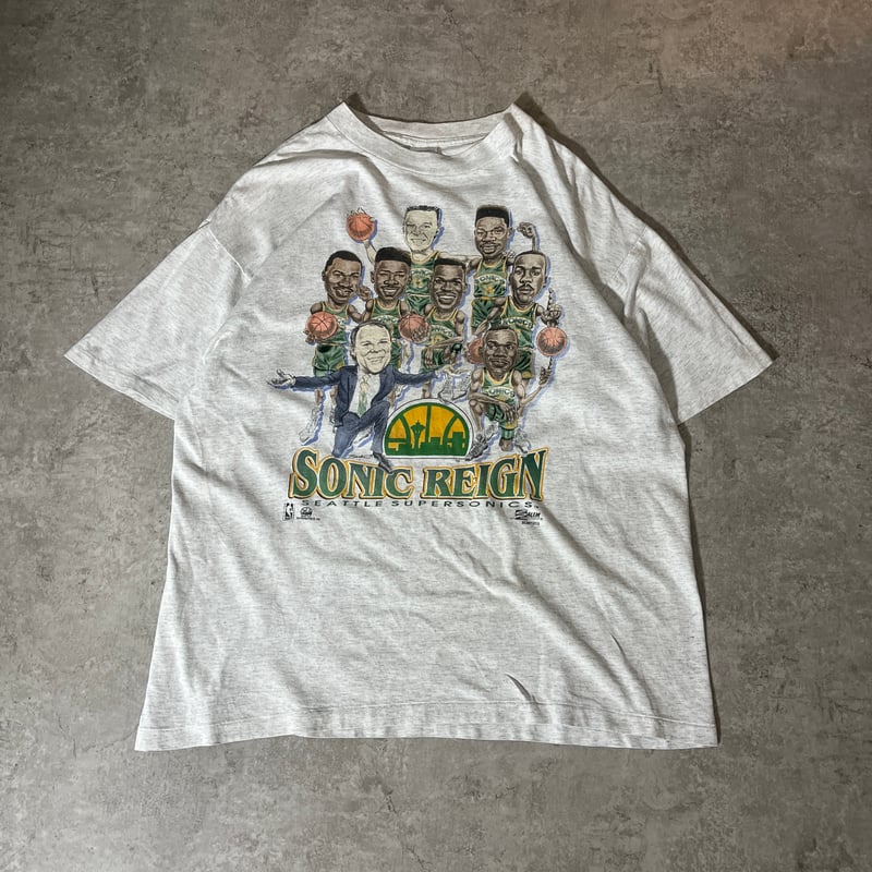 90s SALEM製 シアトル・スーパーソニックス NBA Tシャツ | BB.624