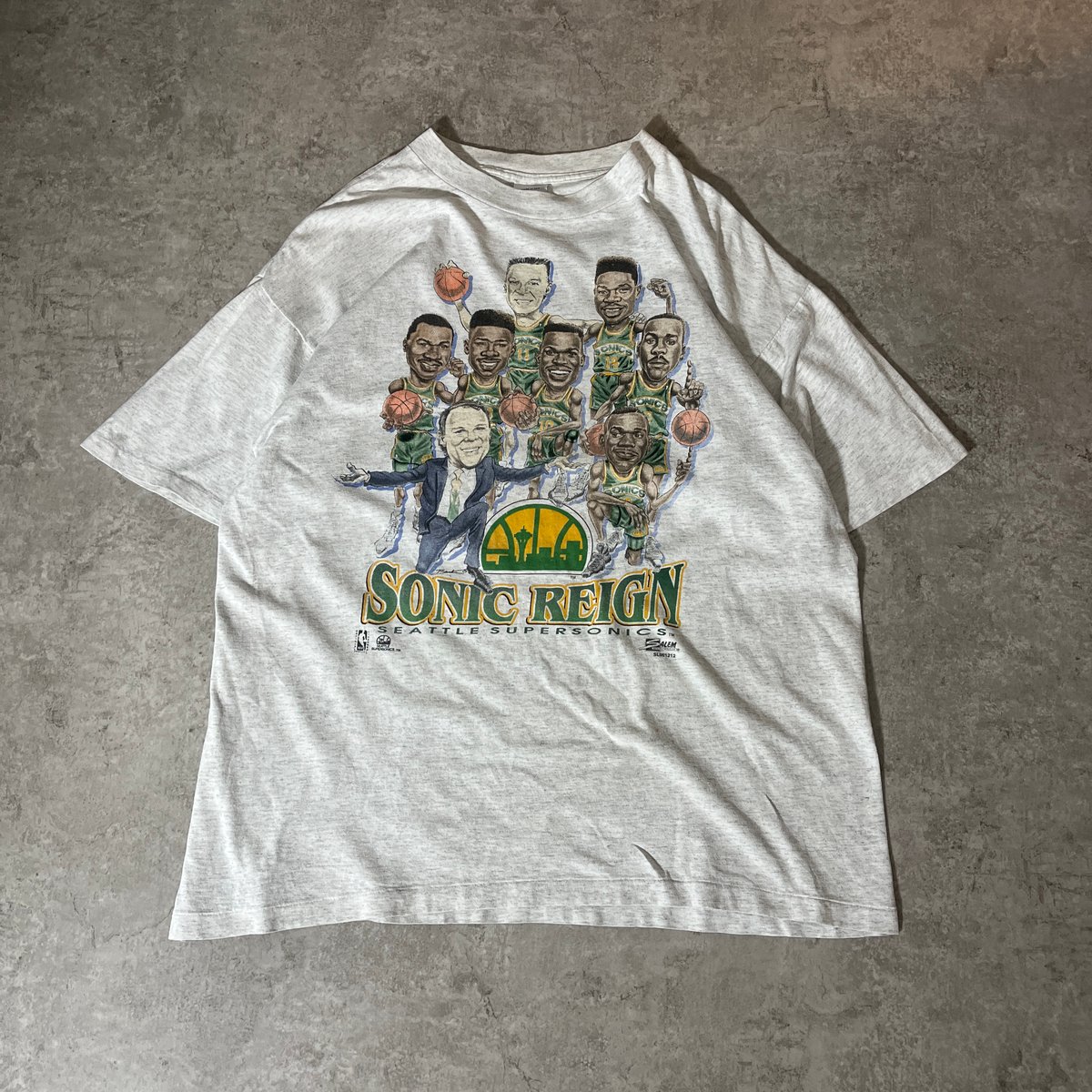90s SALEM製 シアトル・スーパーソニックス NBA Tシャツ | BB.624