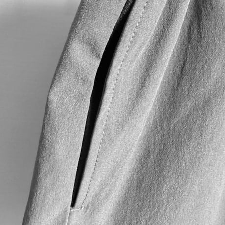 original short nylon stretch shorts