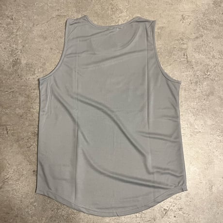 bb.624 オリジナル　シンプルロゴ　タンクトップ　グレー