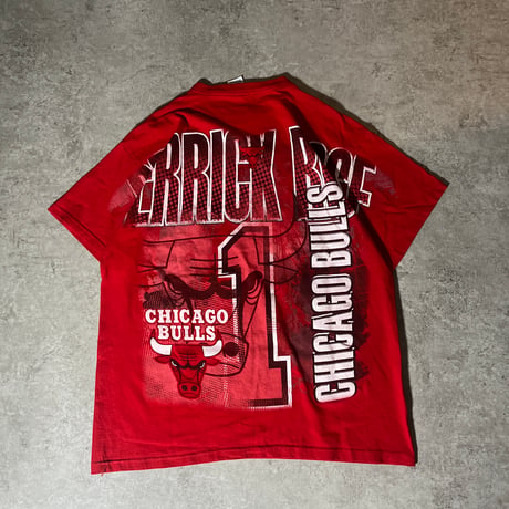 Derrick Rose シカゴ・ブルズ 両面プリントTシャツ XL