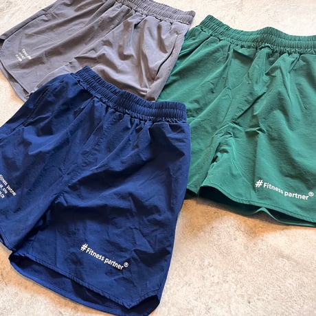 original short nylon stretch shorts