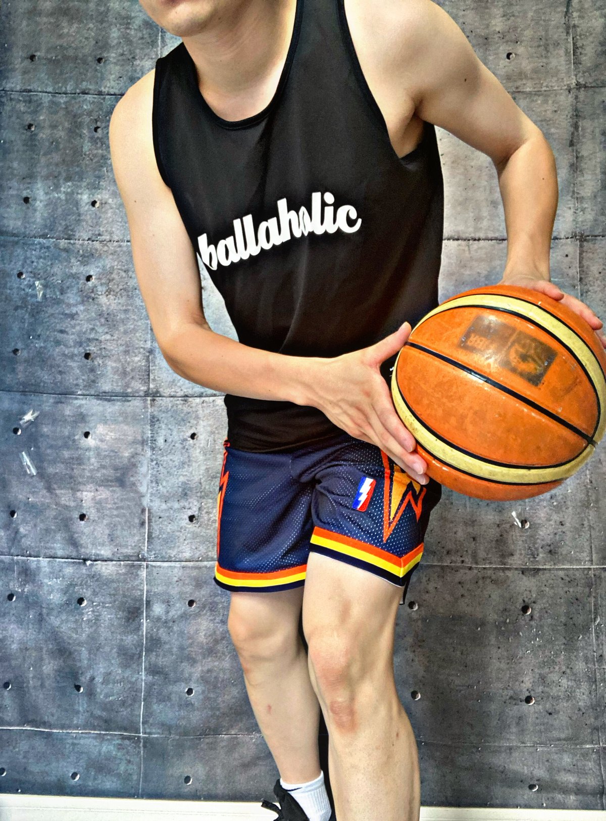ballaholic メッシュパンツ L ベージュ （美品 Ballaholic ボーラ 