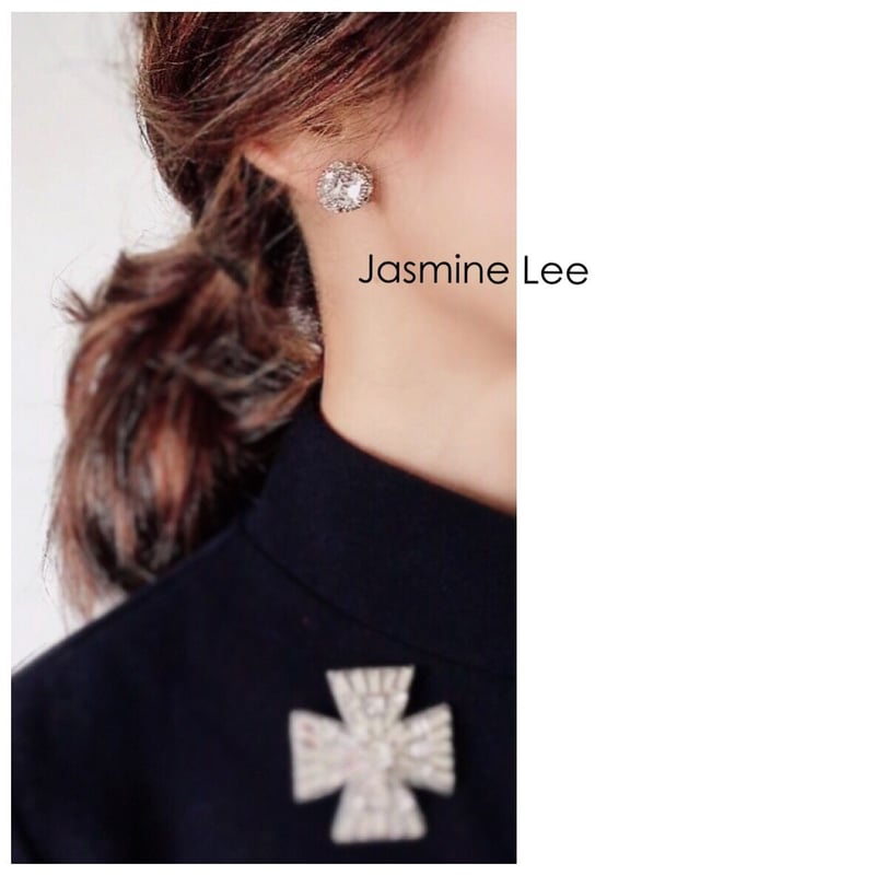 大粒スワロフスキーピアス | Jasmine Lee and H&J Online Shop...