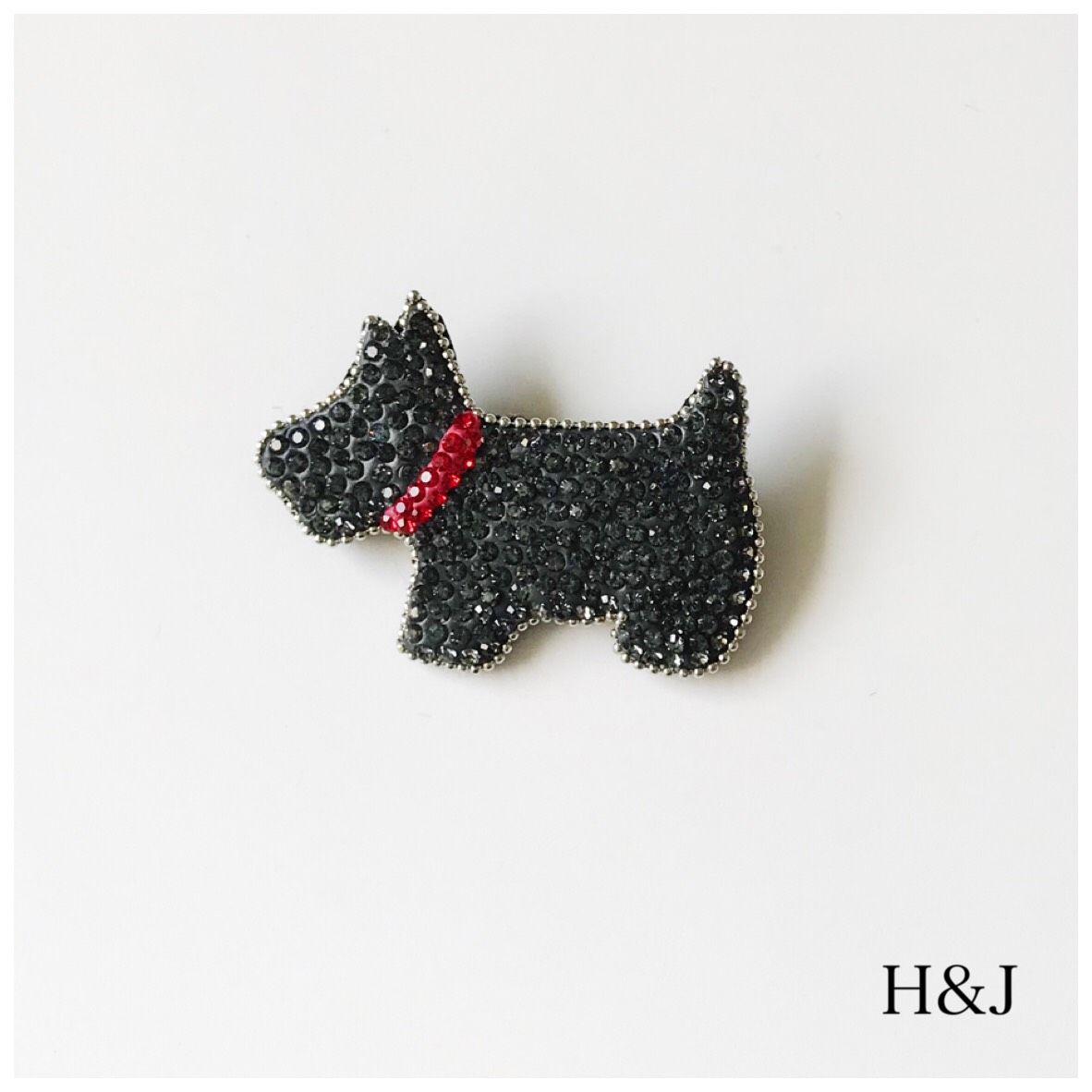 H&J スコティッシュテリア ブローチ(Scottish Terrier brooch) |...