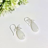 金平糖みたいなブルーフローライトのピアス | art*craft