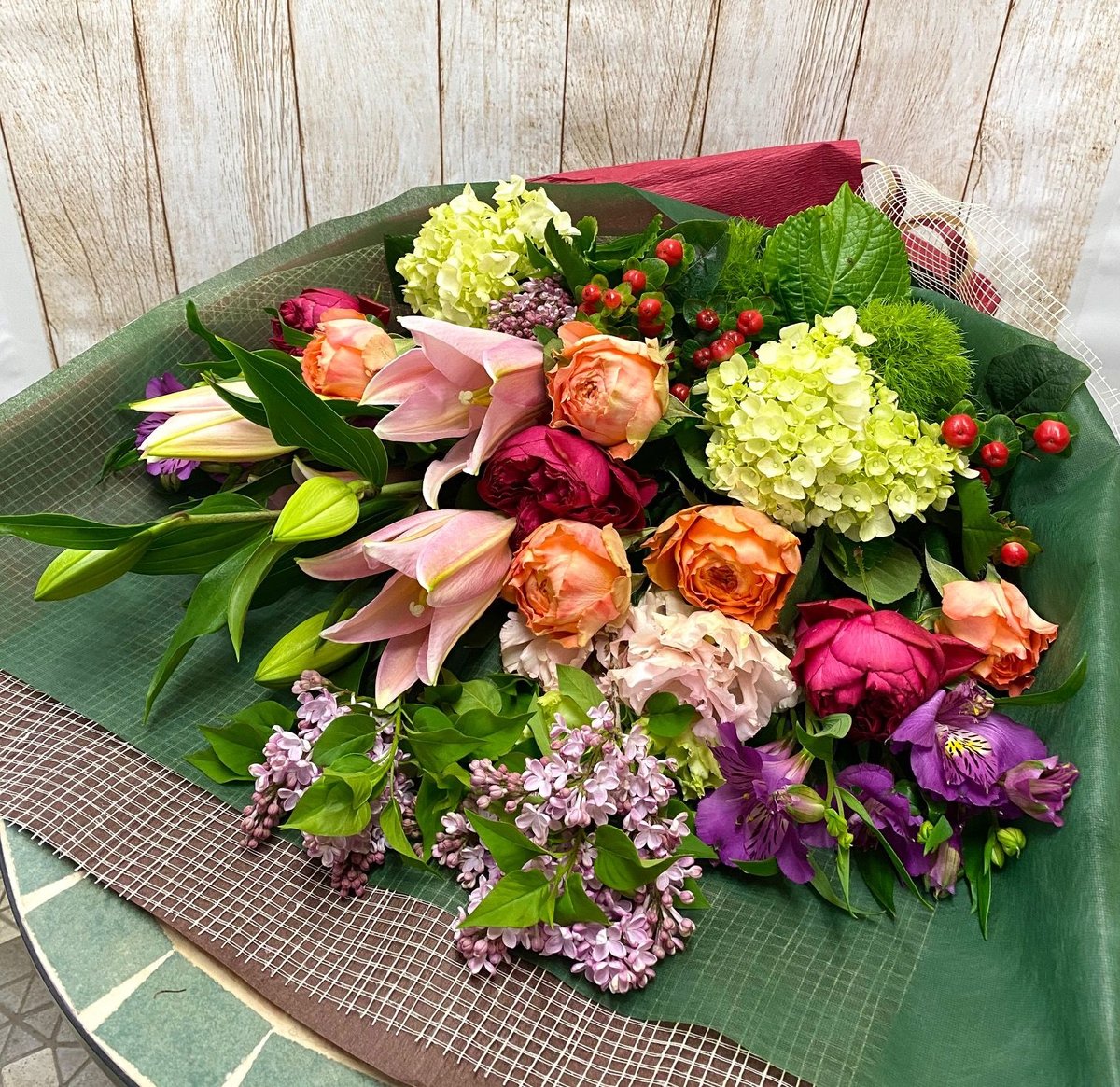 お花束・ワンサイドタイプ | Flower KADOYA