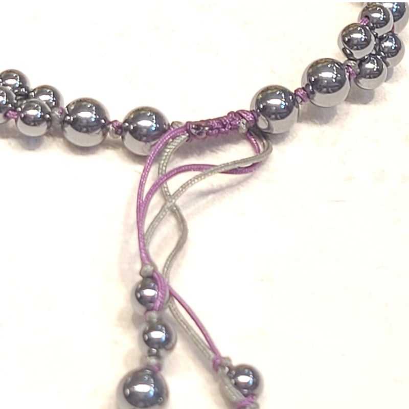 テラヘルツ組紐ブレスレット<霞花> | 厳選テラヘルツと組紐ジュエリー