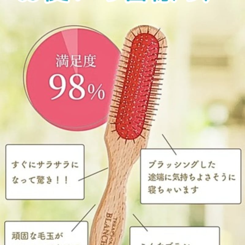 ペット&人 兼用♪テラケア®️ブラシ+専用ブラシケースのSet定価