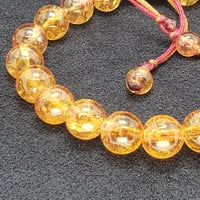 インペリアルトパーズ組紐ブレスレット