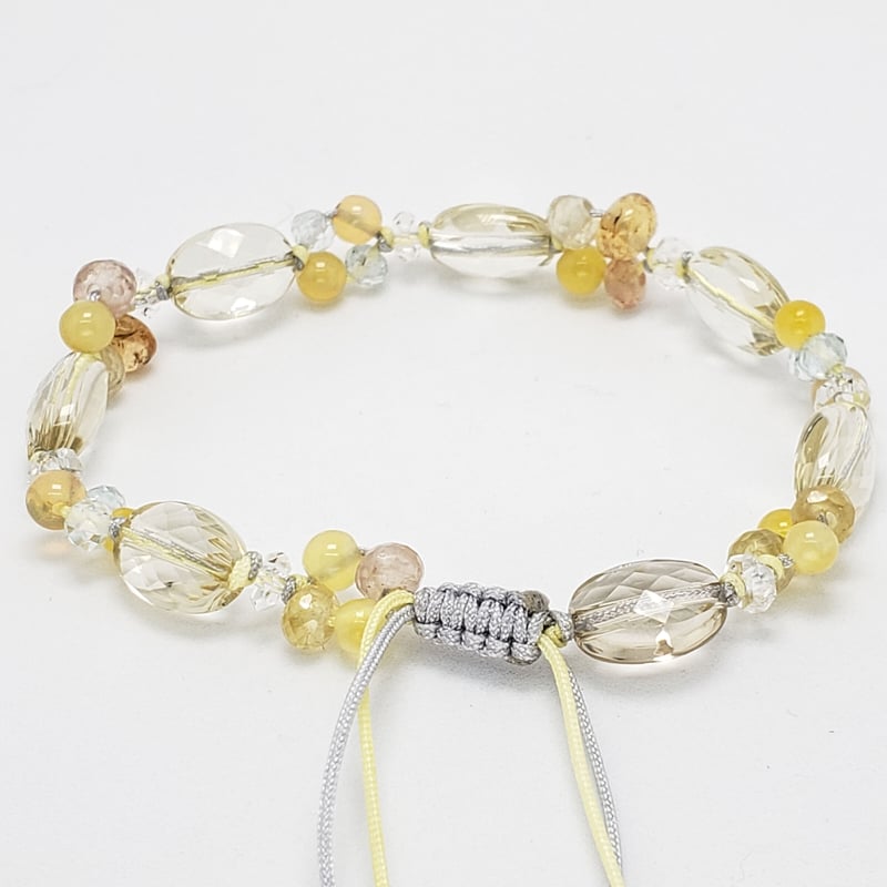 オパールとサファイアのブレスレットと大粒天然石のブレスレット オパールとサファイアのブレスレット ブレスレット melissa18