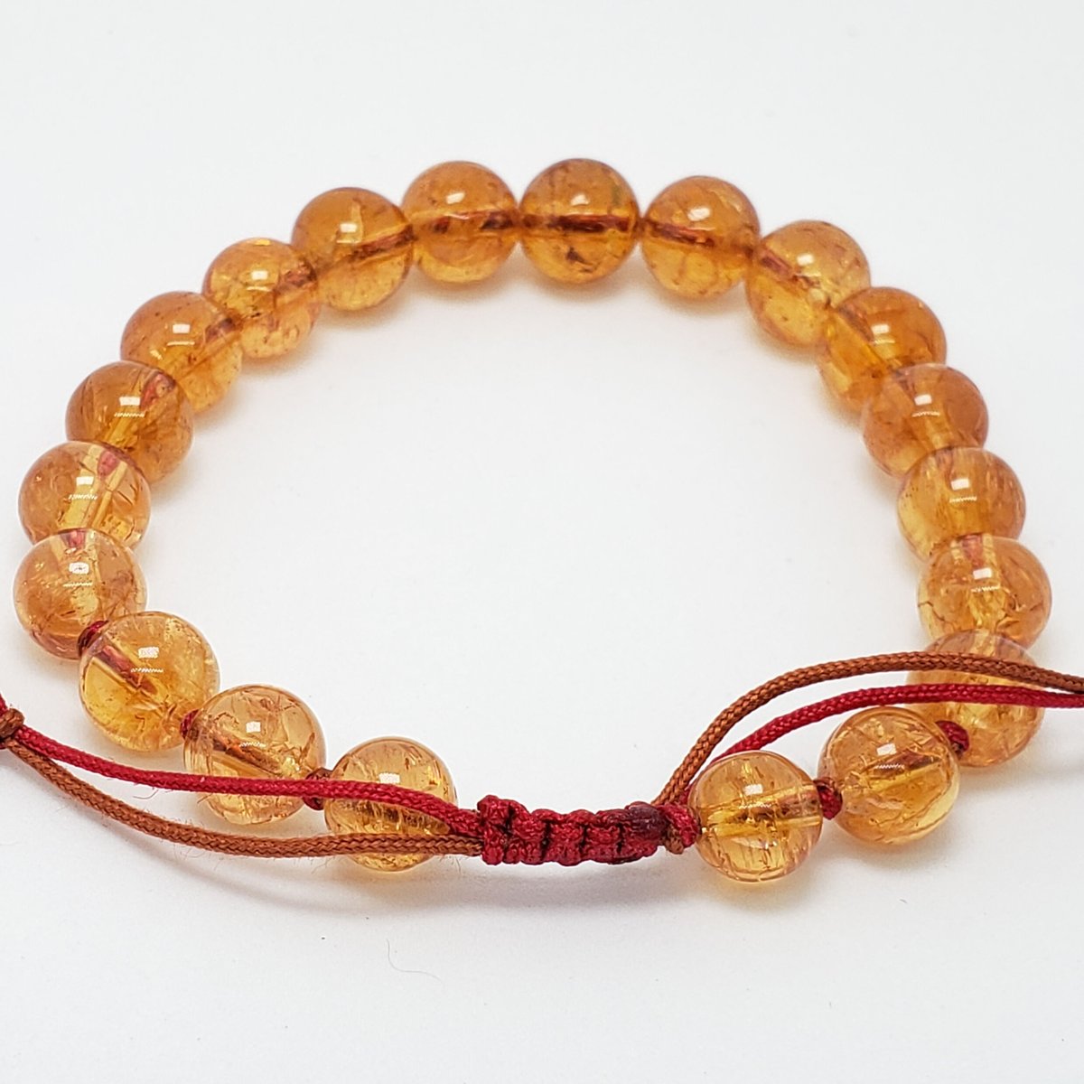 唐揚げ◆希少✧インペリアルトパーズブレスレット✧14kgf インペリアルトパーズ組紐ブレスレット | 厳選天然石組紐ジュエリーと